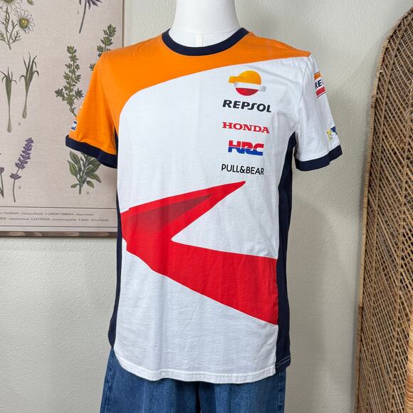 Repsol Honda Other - Official Repsol Honda Team Racing White T-Shirt Gruppopritelli Unisex L